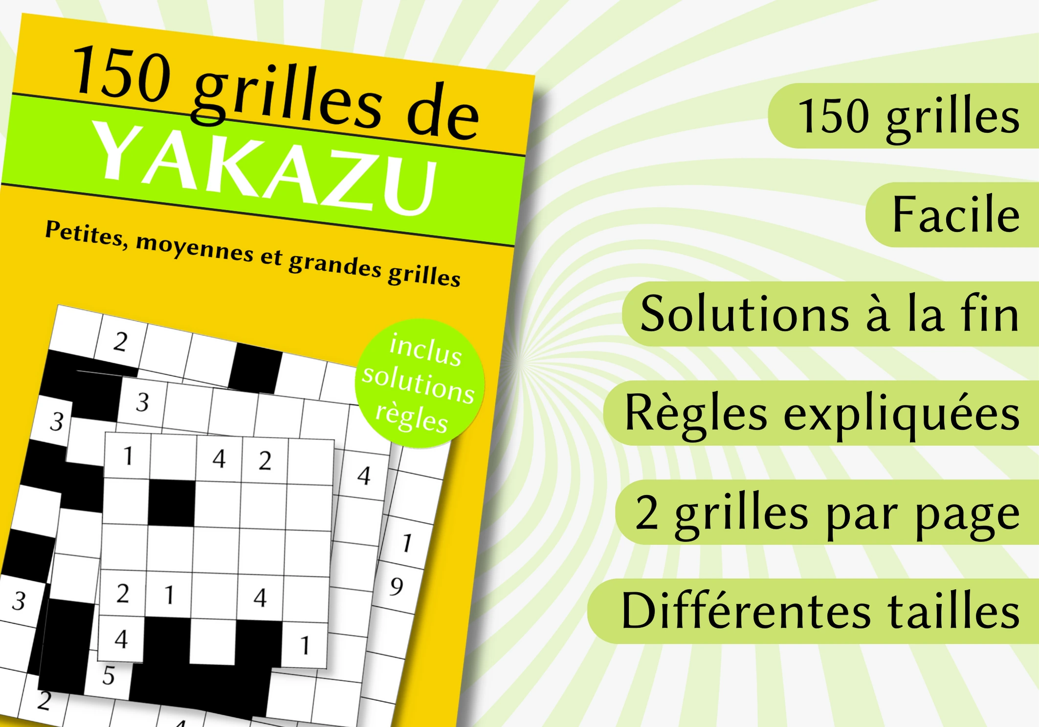 Livre 150 grilles pour enfants et débutants