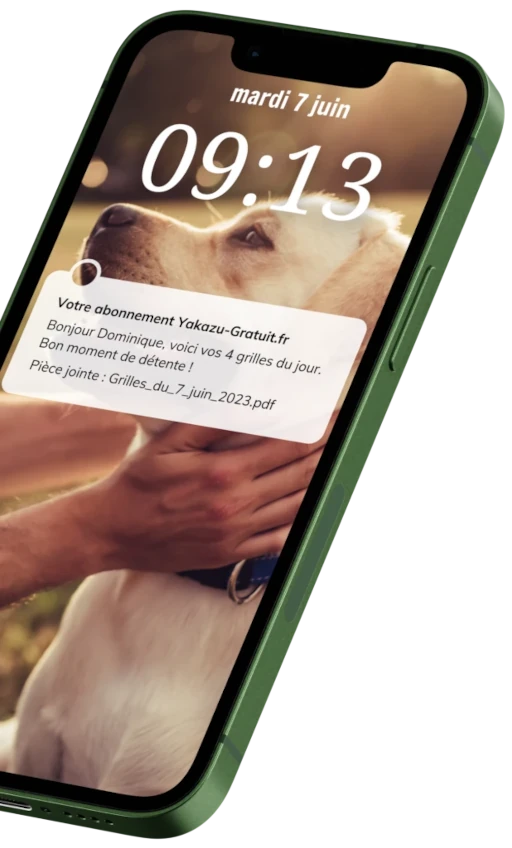 Vos grilles de Yakazu sur votre smartphone !